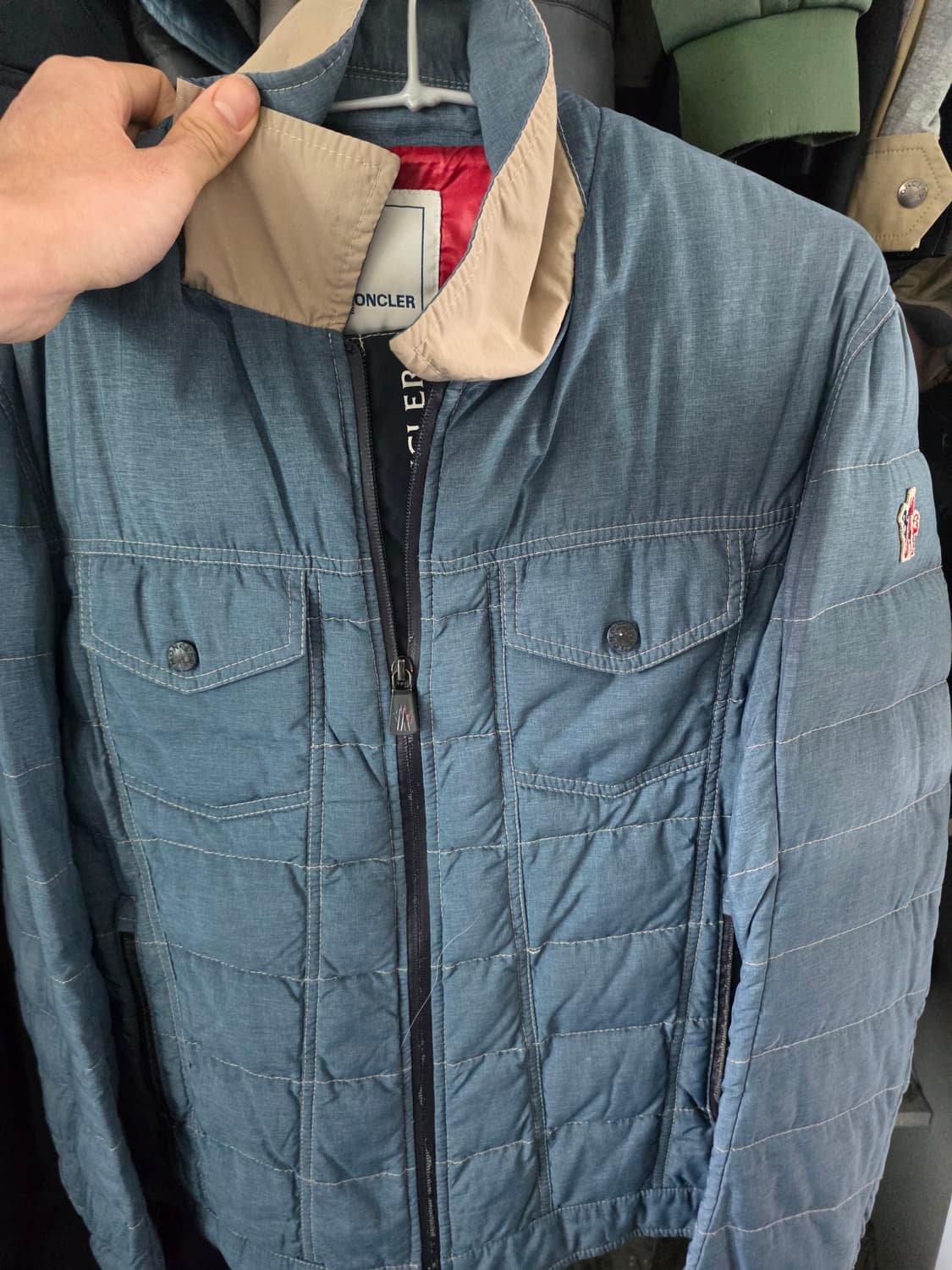 몽클레어 블루종 자켓 상품이미지1