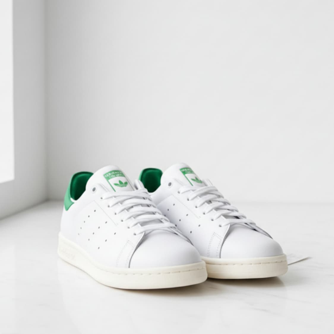 [새상품] 아디다스 화이트 그린 여자 운동화 스탠스미스 245 상품이미지2