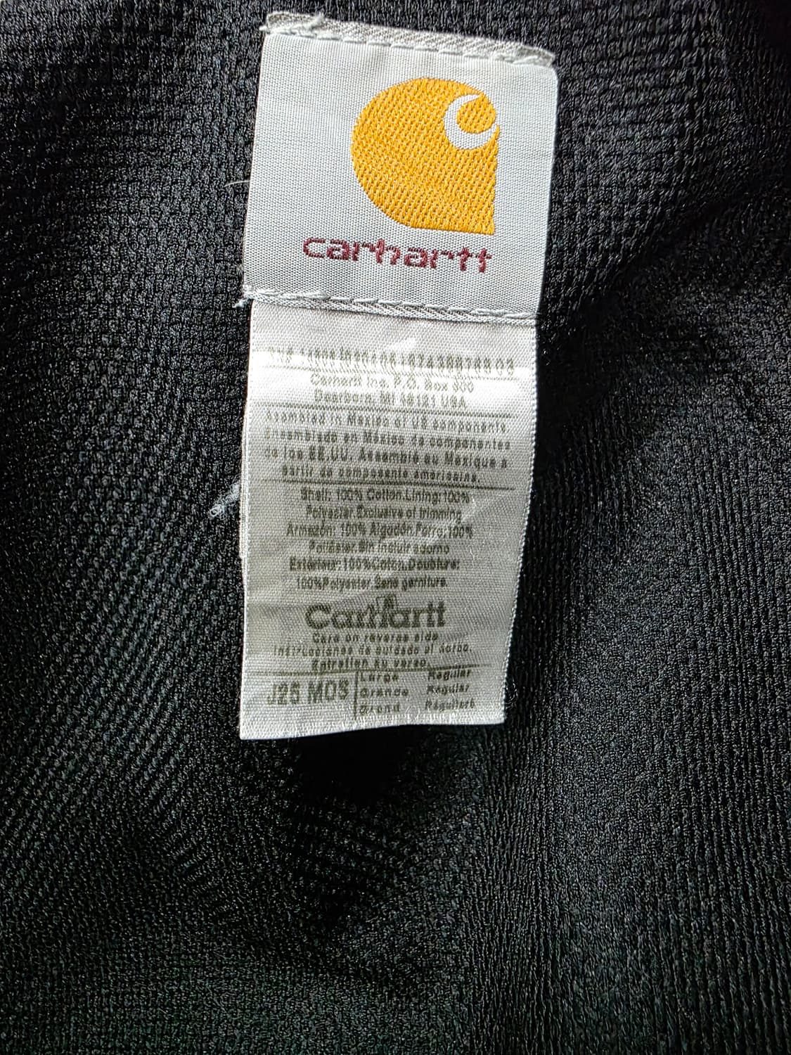 칼하트 j25 MOS 모스그린 L사이즈 상품이미지4