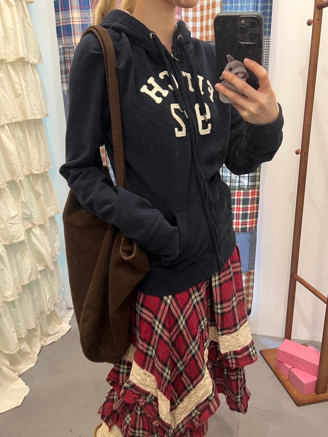 아베크롬비 네이비 후드집업  상품이미지5