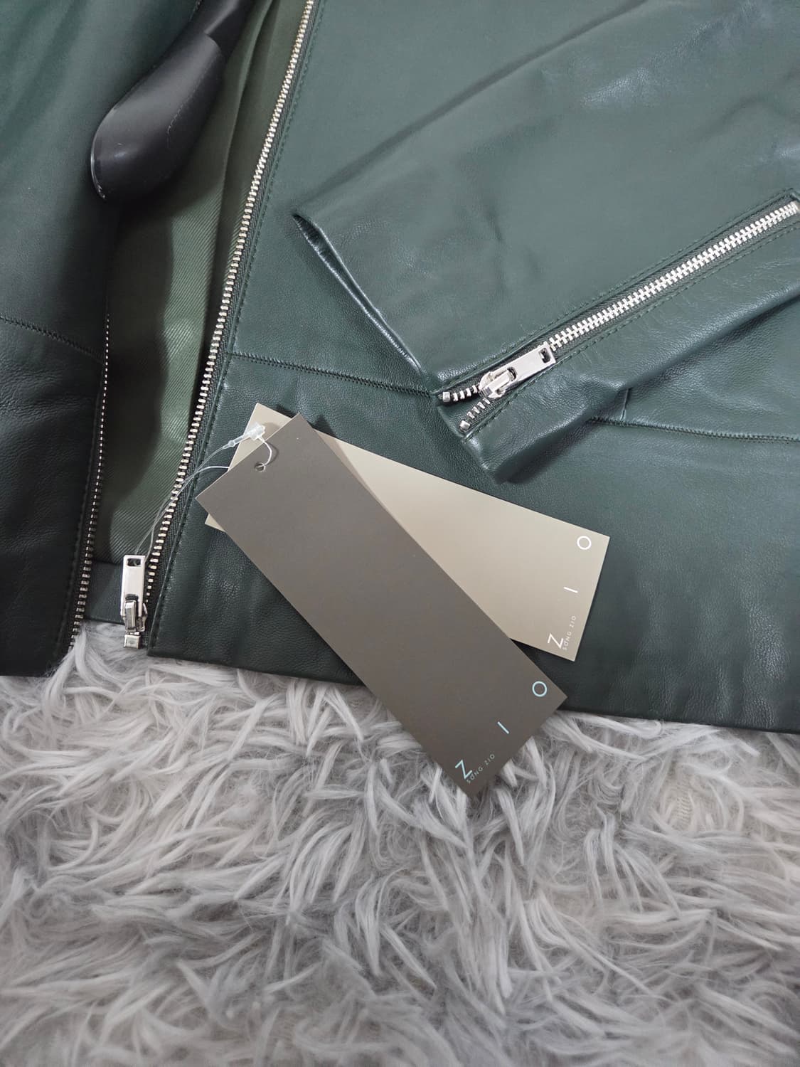 ZIO SONGZIO 양가죽 블루종 자켓 상품이미지6