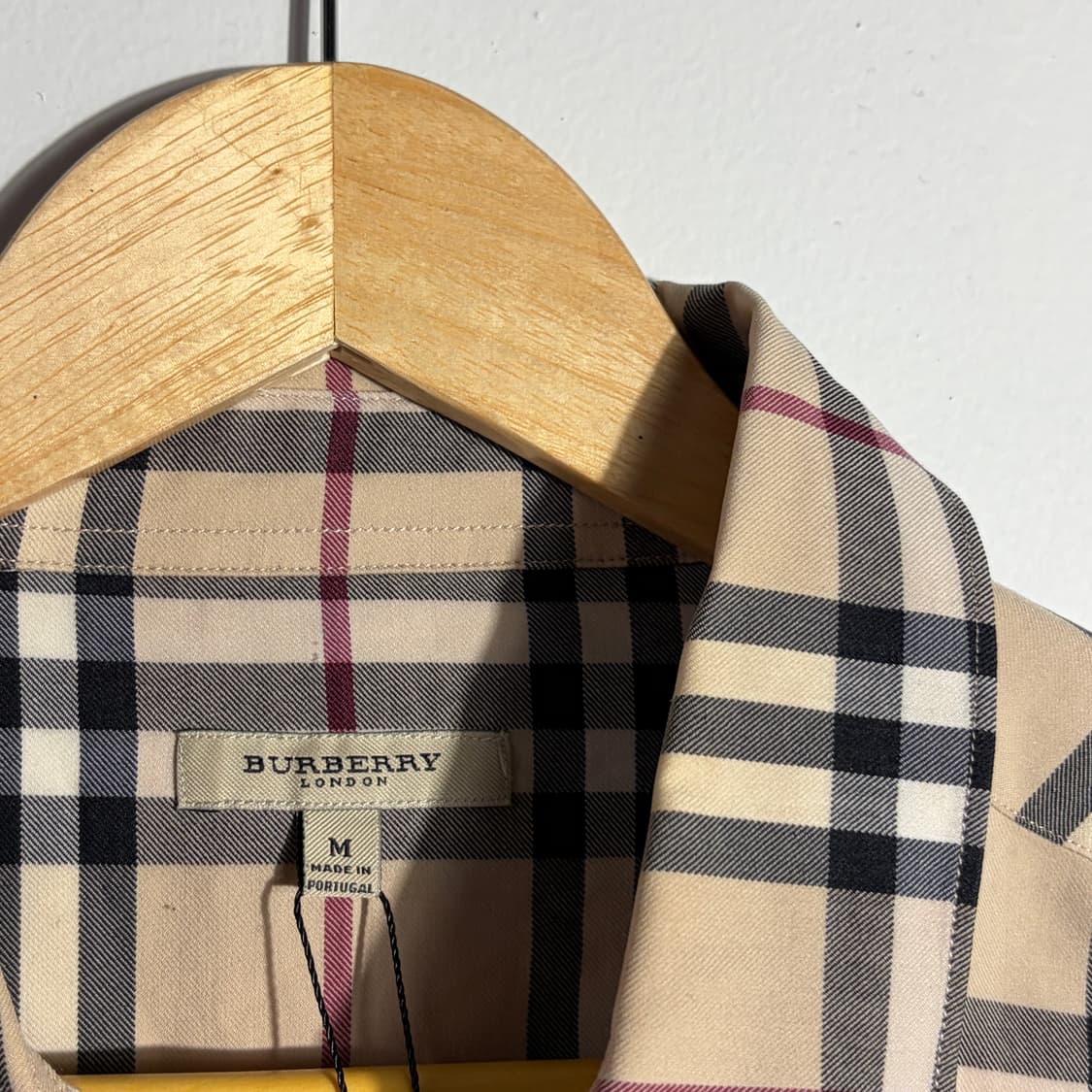 버버리 빈티지 베이지 노바체크 셔츠 (무료배송) 상품이미지2