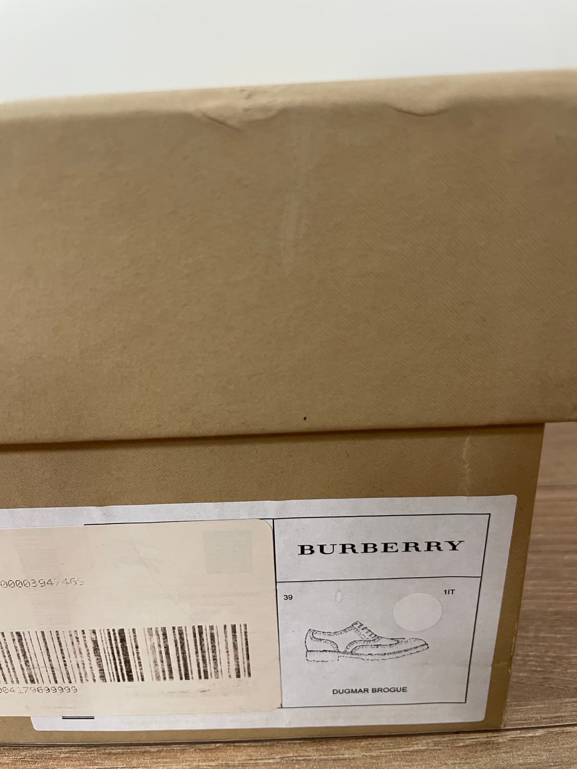 [39] 버버리 BURBERRY 윙팁 로퍼 구두 상품이미지9