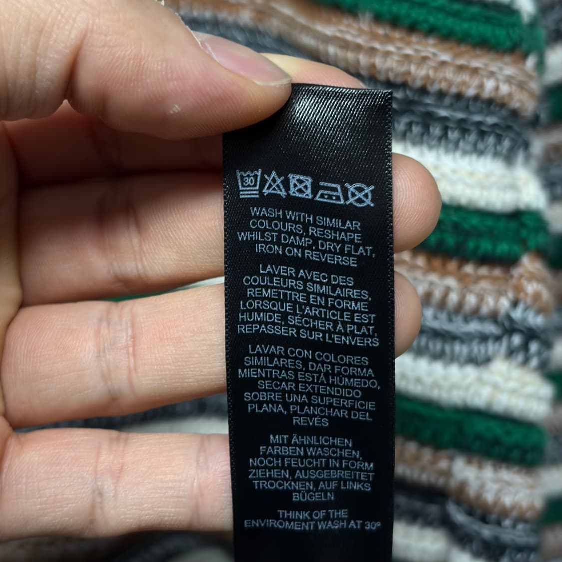 ASOS 패턴 니트 상품이미지5