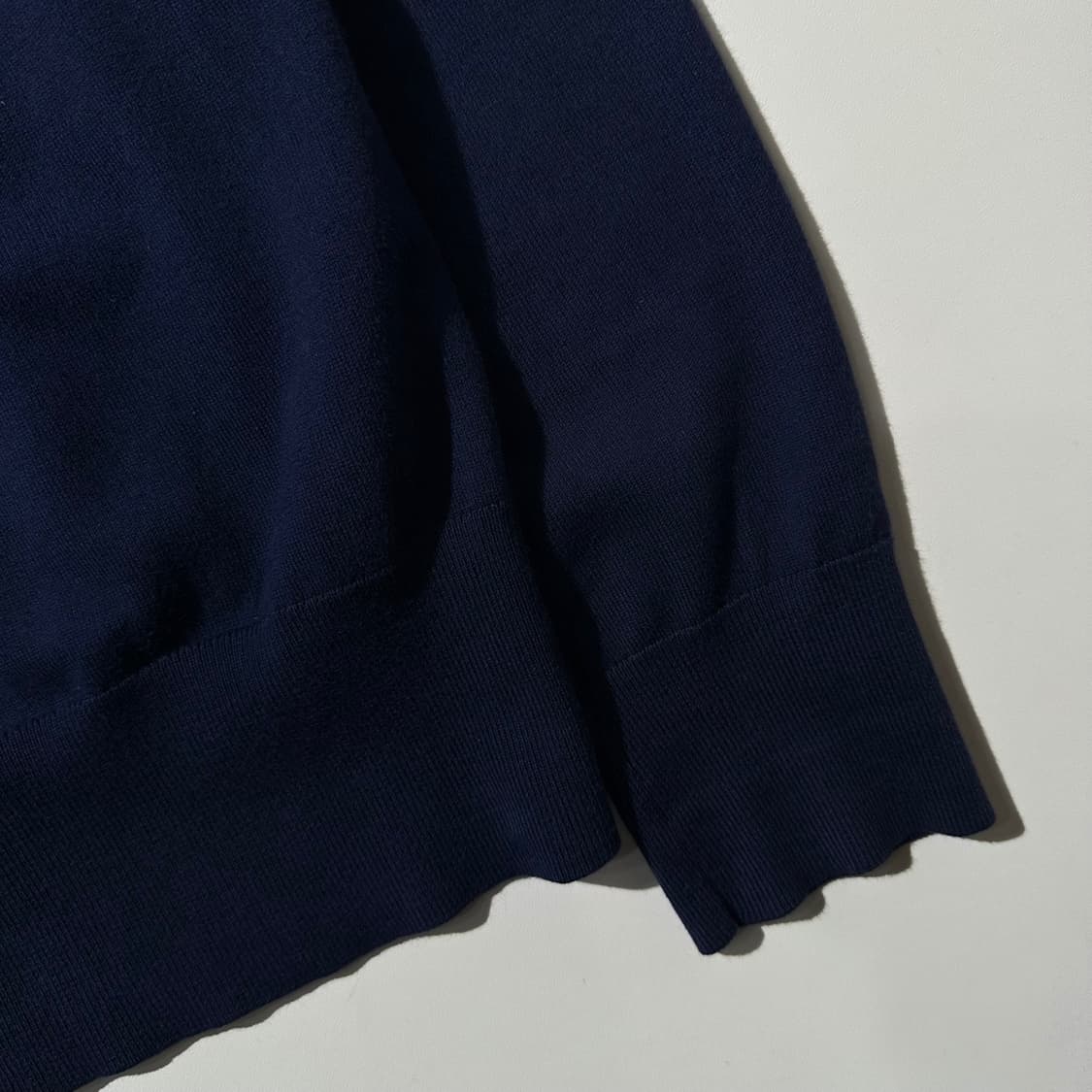 폴로 랄프로렌 라운드넥 니트 가디건 네이비 상품이미지5