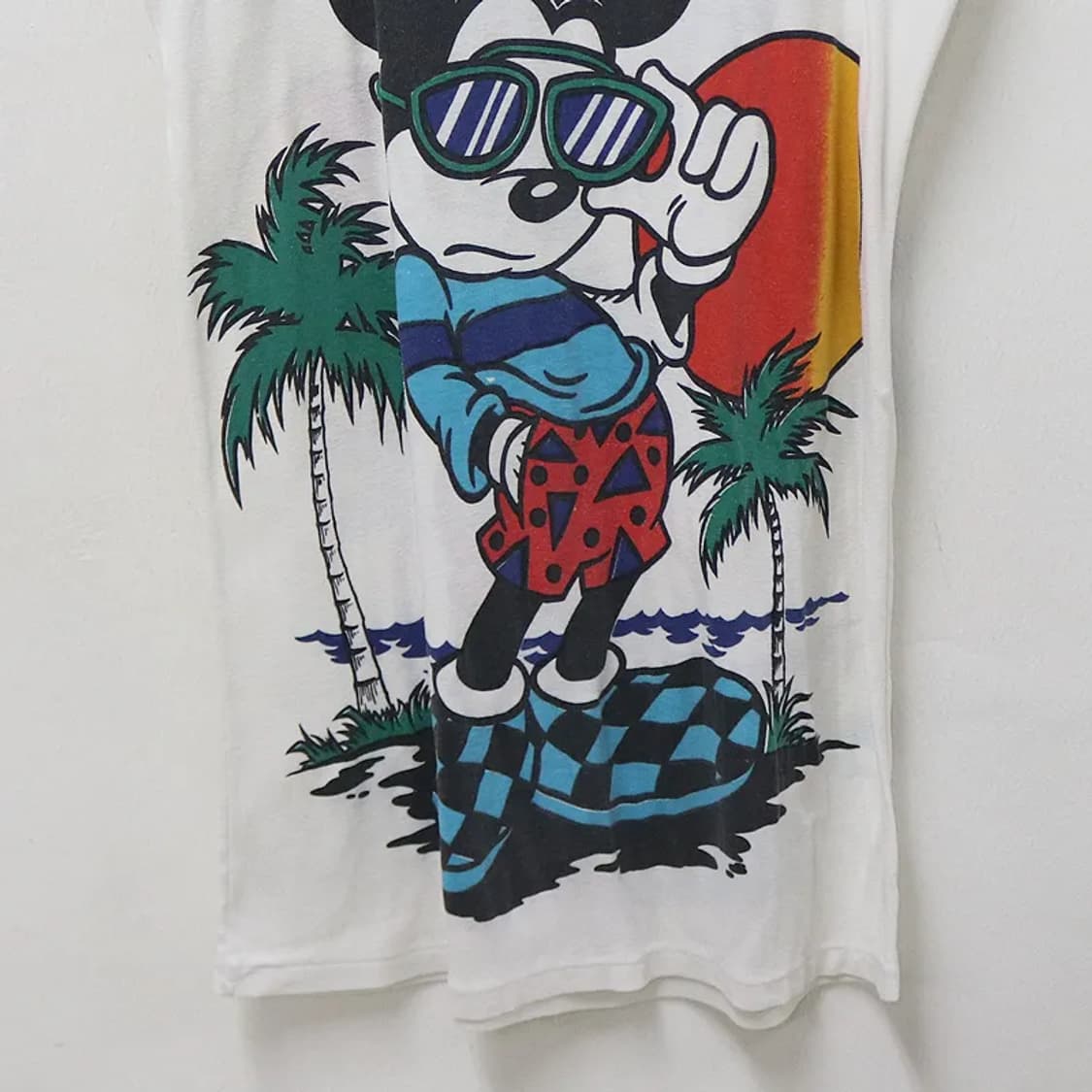 90'S 미키 프린팅 반소매 원피스 65875 상품이미지8