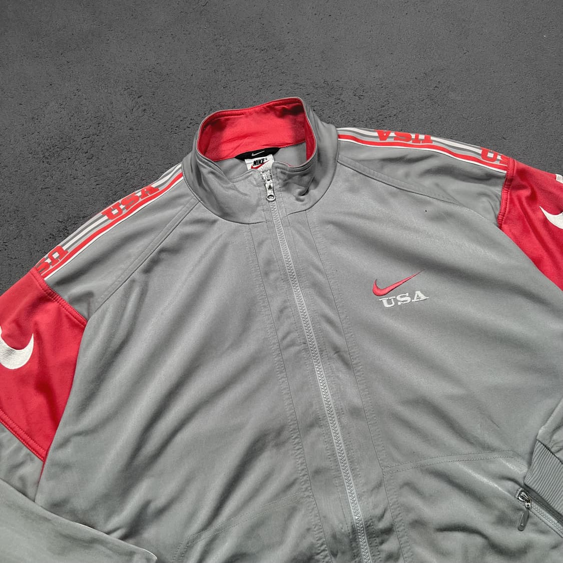 90's 나이키 그레이 트랙탑 져지 상품이미지2