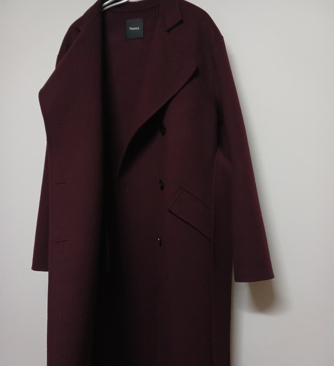 띠어리 Theory 캐시미어 블렌드 벨트 더블 코트 상품이미지7