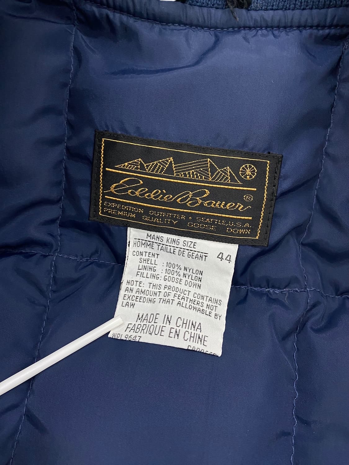 90‘s 에디바우어 케네디안 구스다운 베스트 상품이미지6