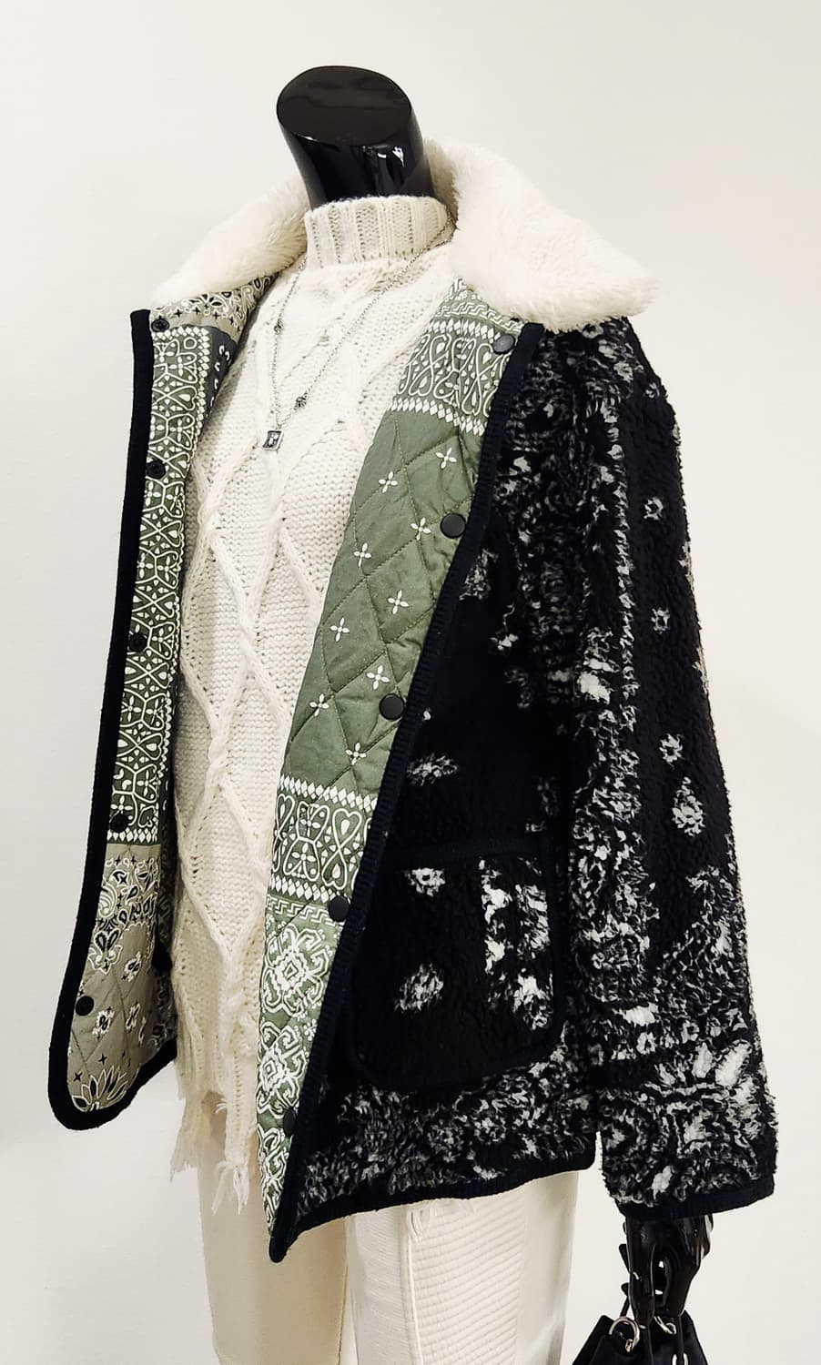 페이즐리 리버시블 점퍼 상품이미지5