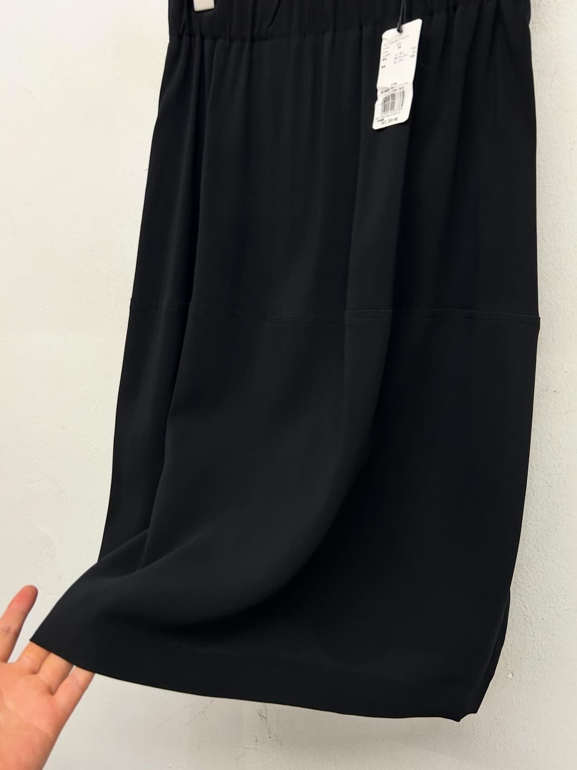 ESTNATION 레이온 블랙 스커트 (JAPAN MADE) 상품이미지2