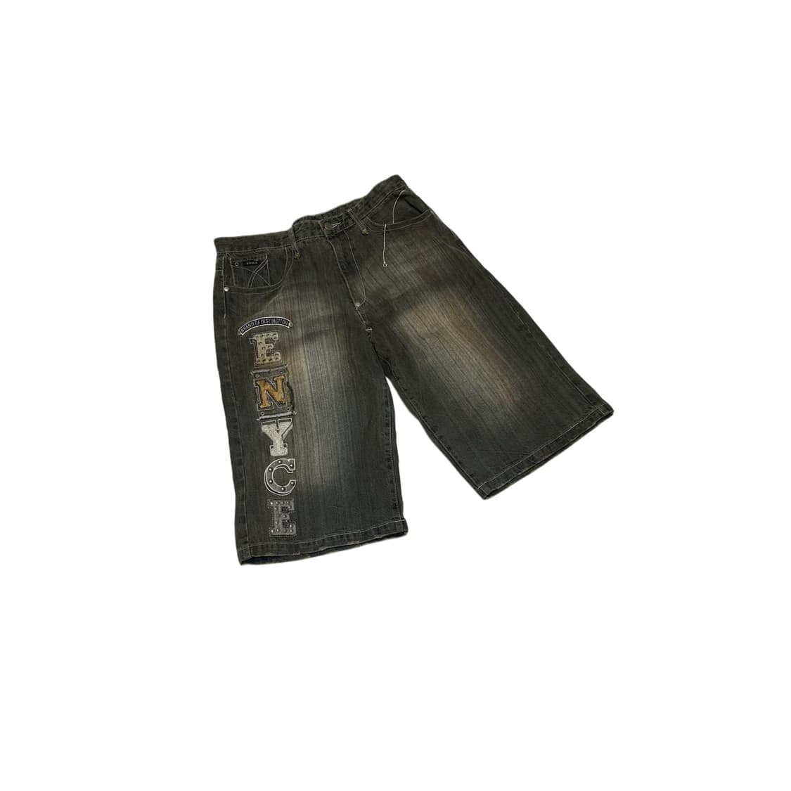 ENYCE 더티워싱하프데님진 34 상품이미지1