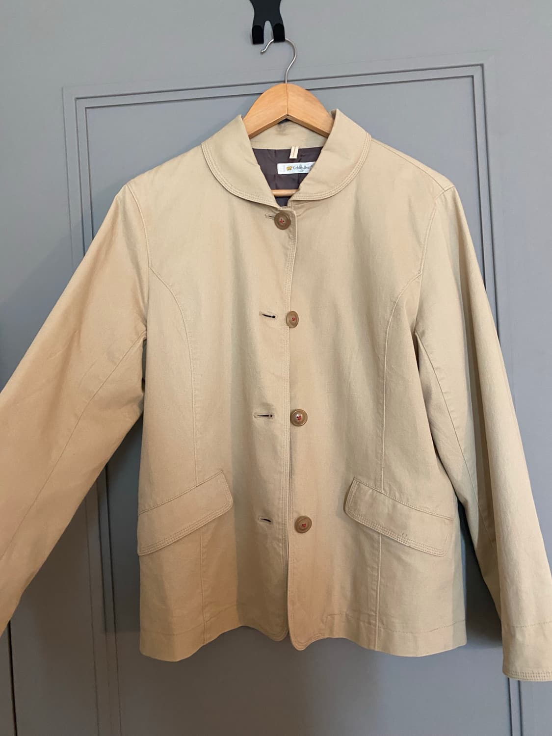 Golden bear 둥근카라 베이직 자켓 상품이미지6