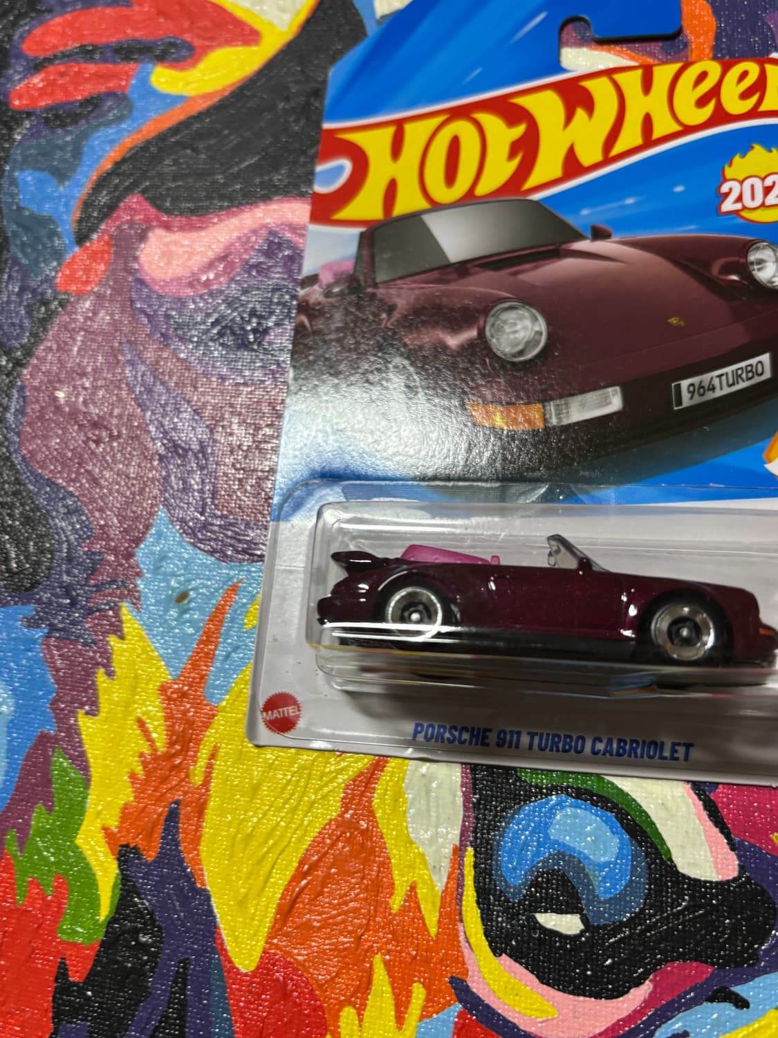 미개봉) 포르쉐 911 터보 카브리올레 다이캐스트 핫휠 인테리어 소품 상품이미지4