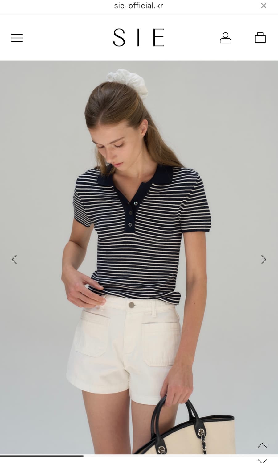 SIE 시에 모노포켓데님쇼츠(S) 상품이미지1