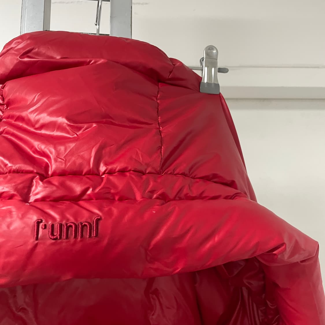 juun.j 후드 패딩 머플러 레드 상품이미지4