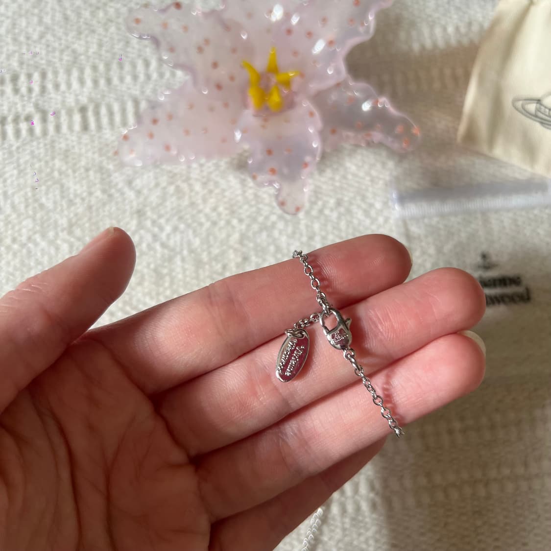 비비안웨스트우드 올림피아 펄 펜던트 네크리스 상품이미지9