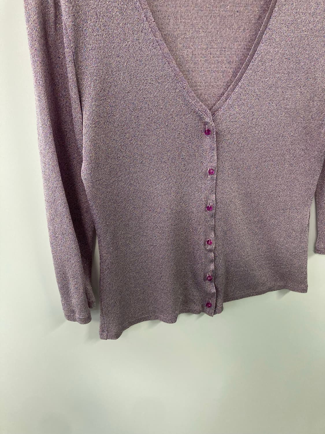 글리터 버튼 가디건 상품이미지4