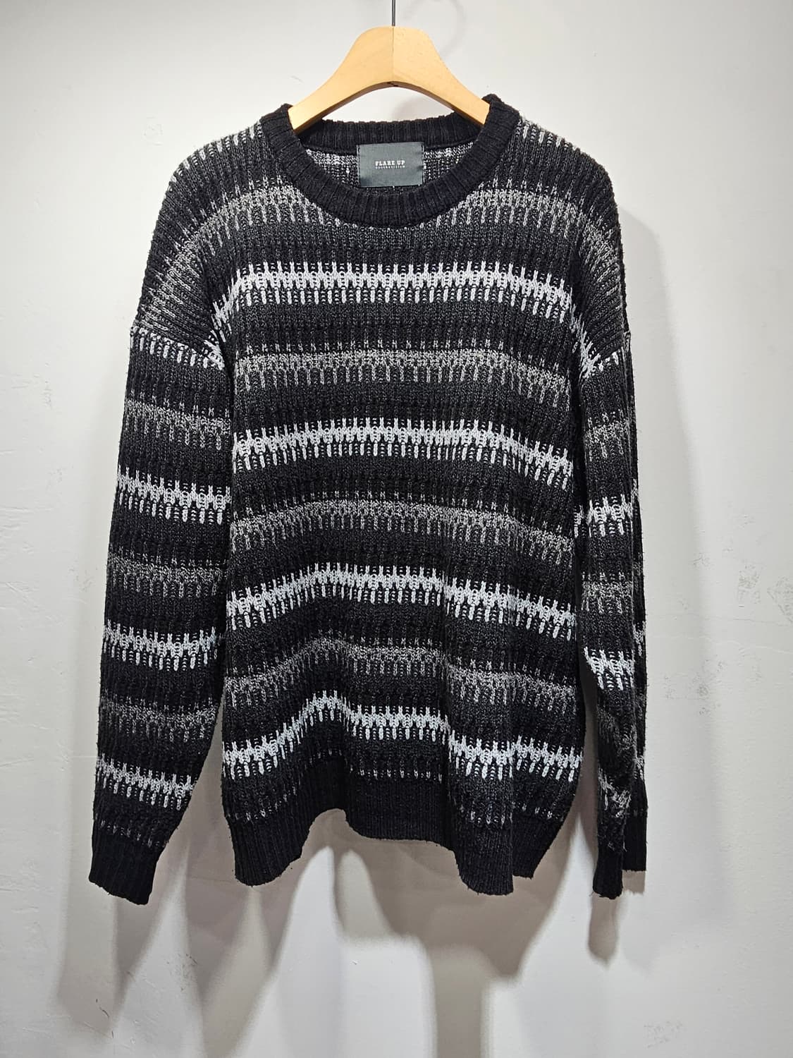 플레어업(FlareUp) 차콜믹스 니트 L 상품이미지5