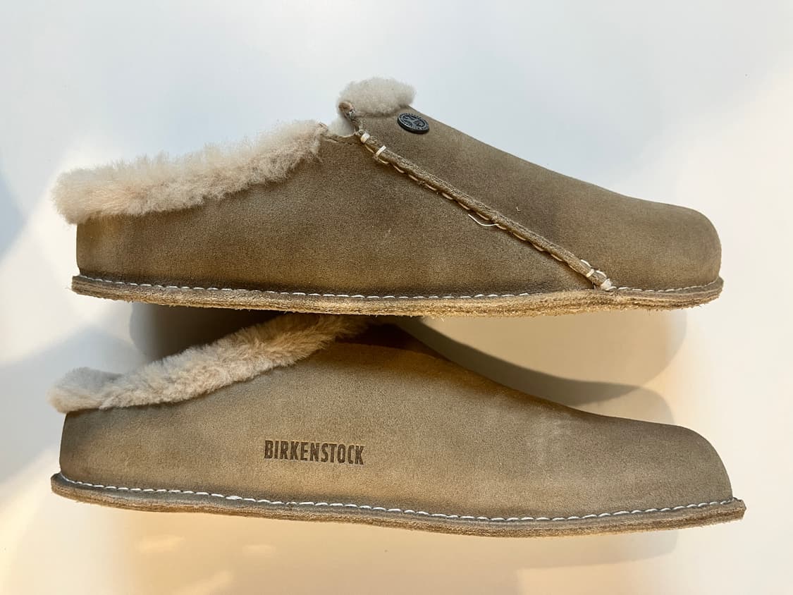 버켄스탁 체르마트 시어링 슬리퍼 43 타우페 (새상품) 상품이미지5