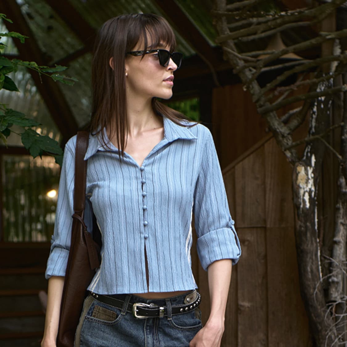 비터셀즈(BITTER CELLS) 픽션 라인 블라우스 55 상품이미지2