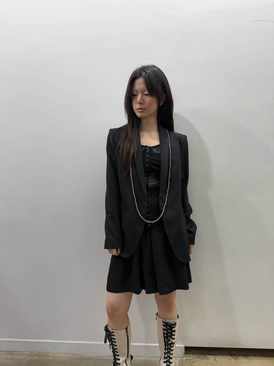 꼼데가르송 트리콧 숏타입 팬츠 상품이미지2