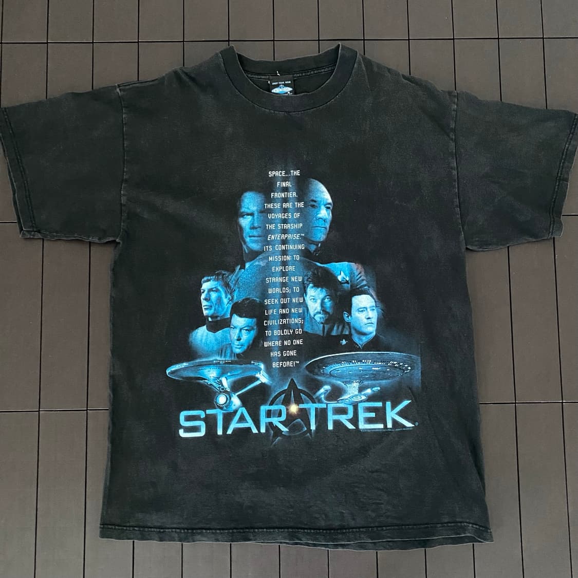 (XL) 90s 스타트렉 startrek 무비 티셔츠 상품이미지1