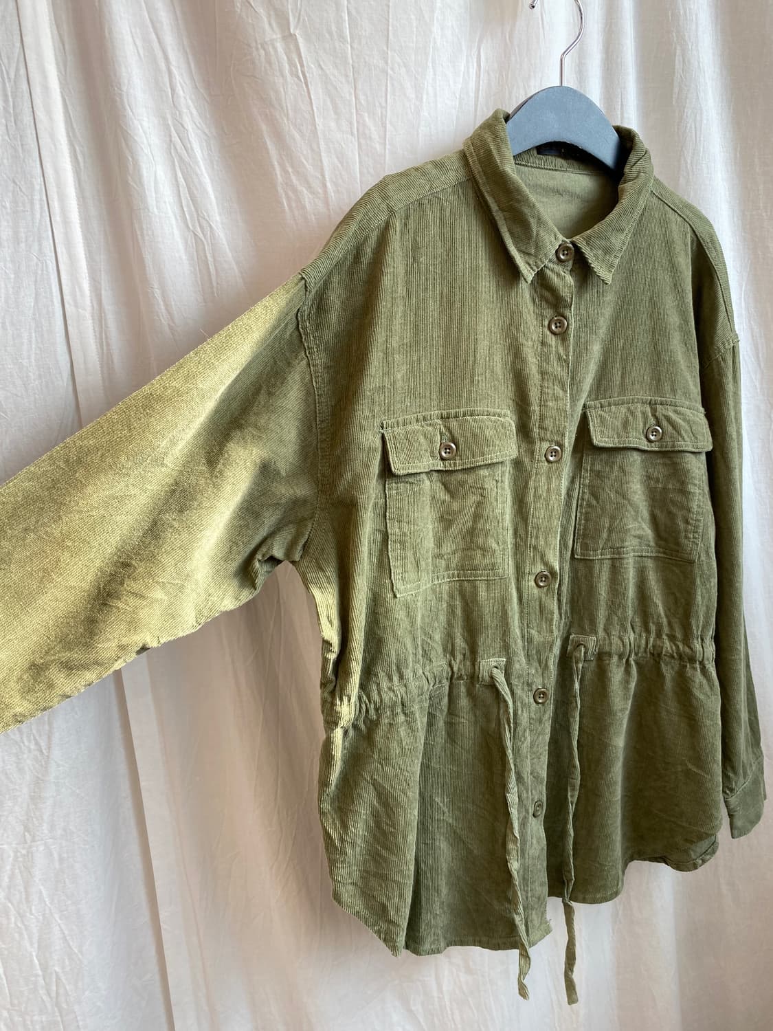 GORGE 카키 코듀로이 블라우스(F) 상품이미지6