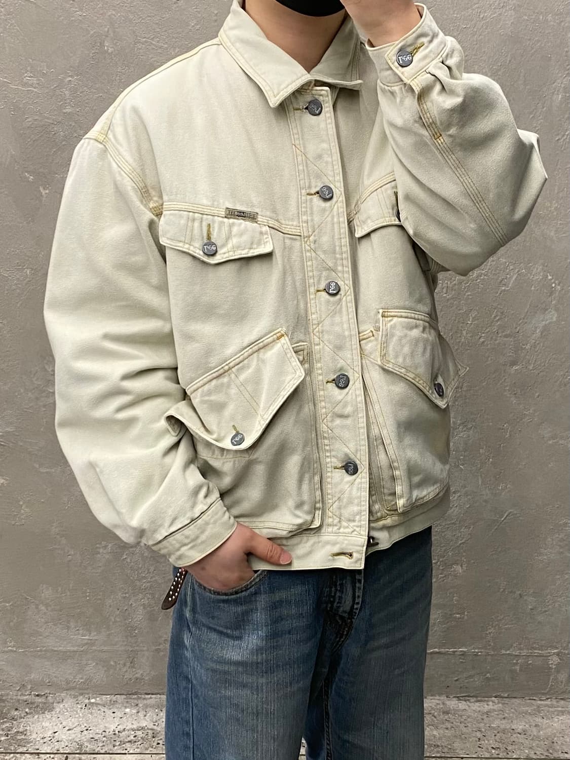 [105] 90s Lee 리 아카이브 4포켓 헤비코튼 자켓 상품이미지9