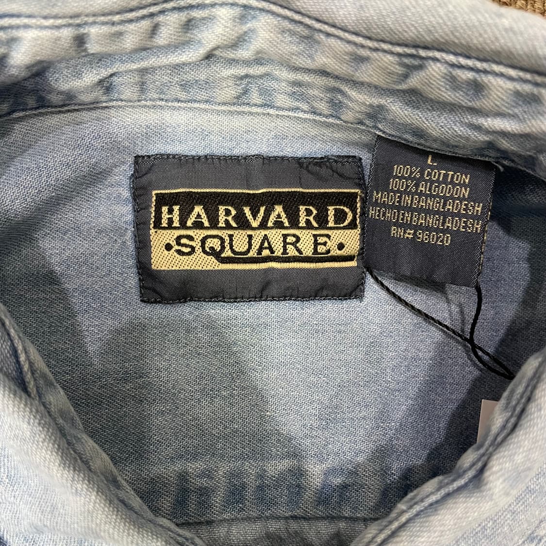 (L) Harvard Square 데님 셔츠 상품이미지6