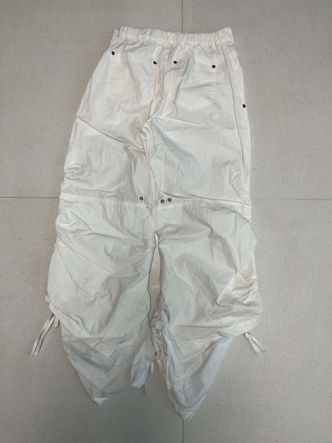 나체 nache LAYERED WAIST BONDED PANTS 상품이미지5