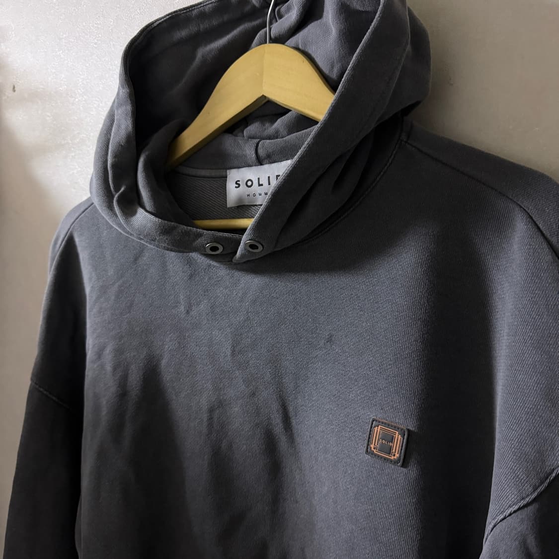 솔리드옴므 빽로고 후드 티셔츠 48 (남성 105까지) 상품이미지8