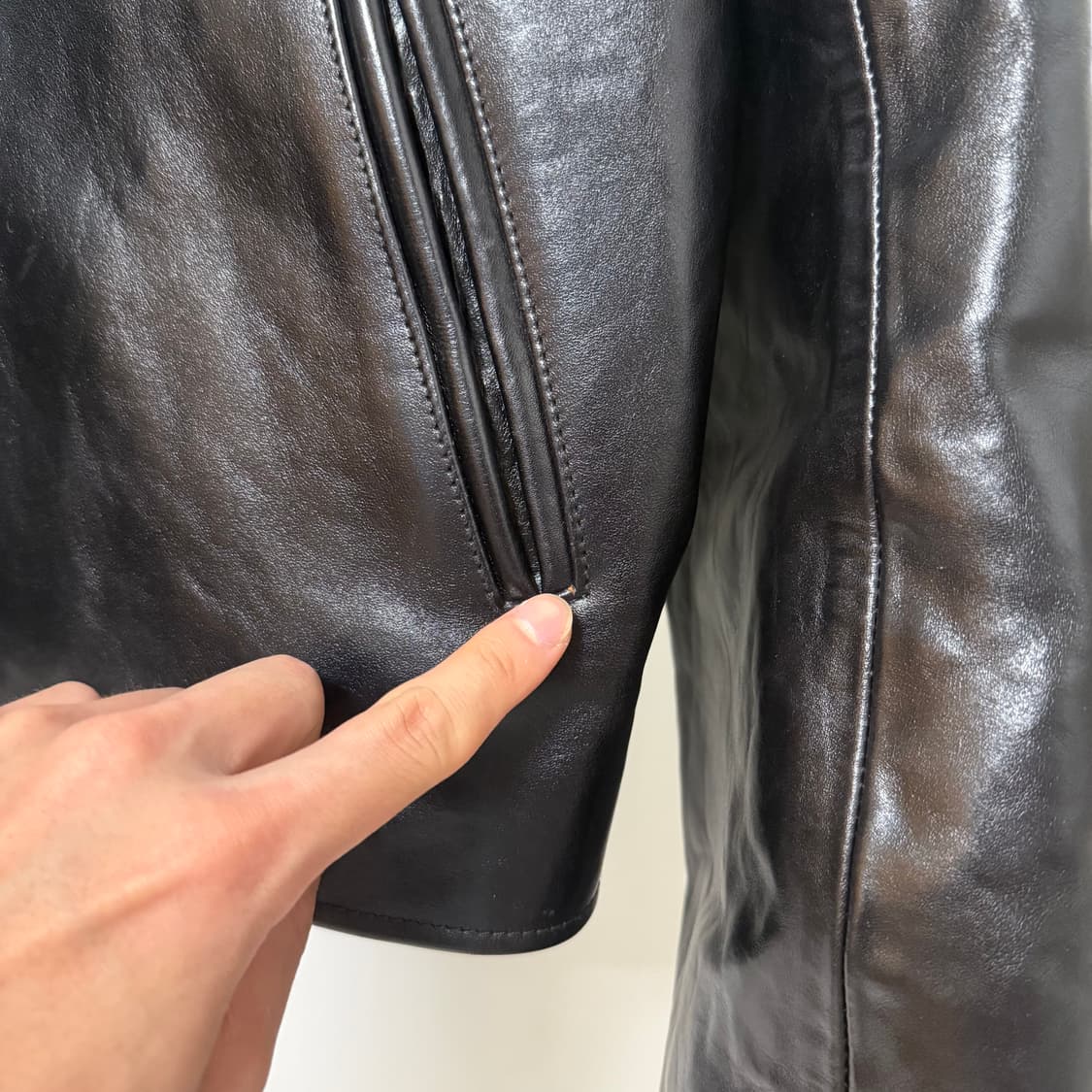 미니 레더자켓 상품이미지7