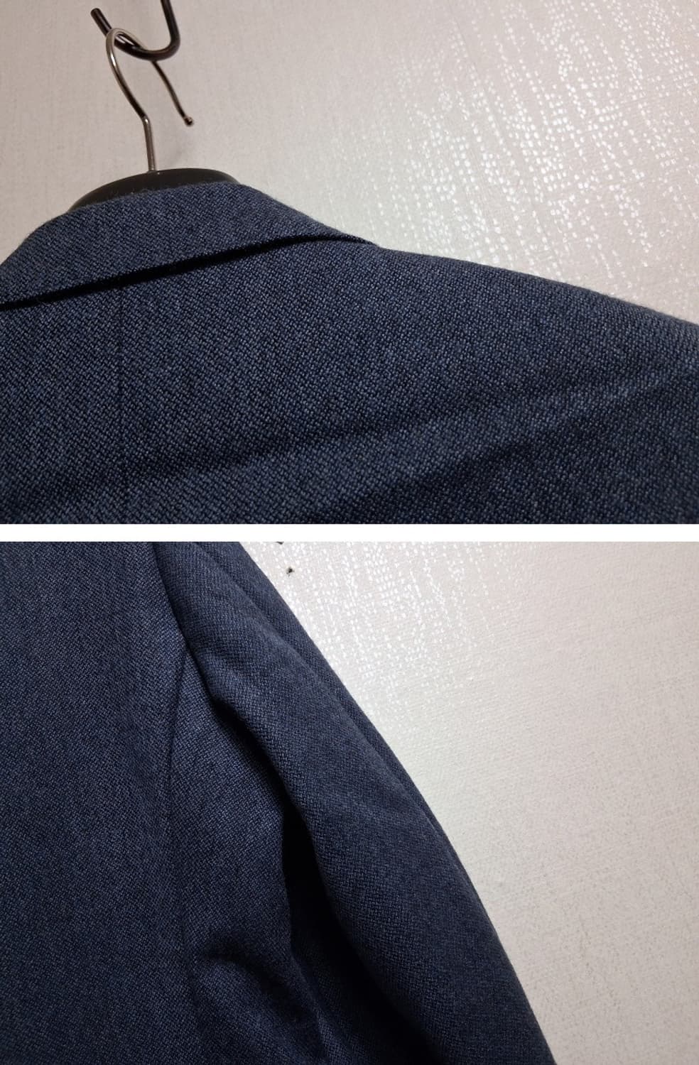 LA LOGGIA 청색 모직쟈켓 남성100 일본빈티지  상품이미지7