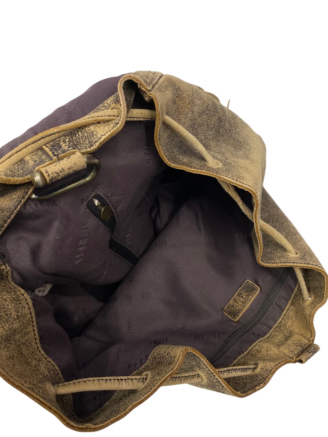 쌈지 y2k 빈티지가죽 백팩 상품이미지3