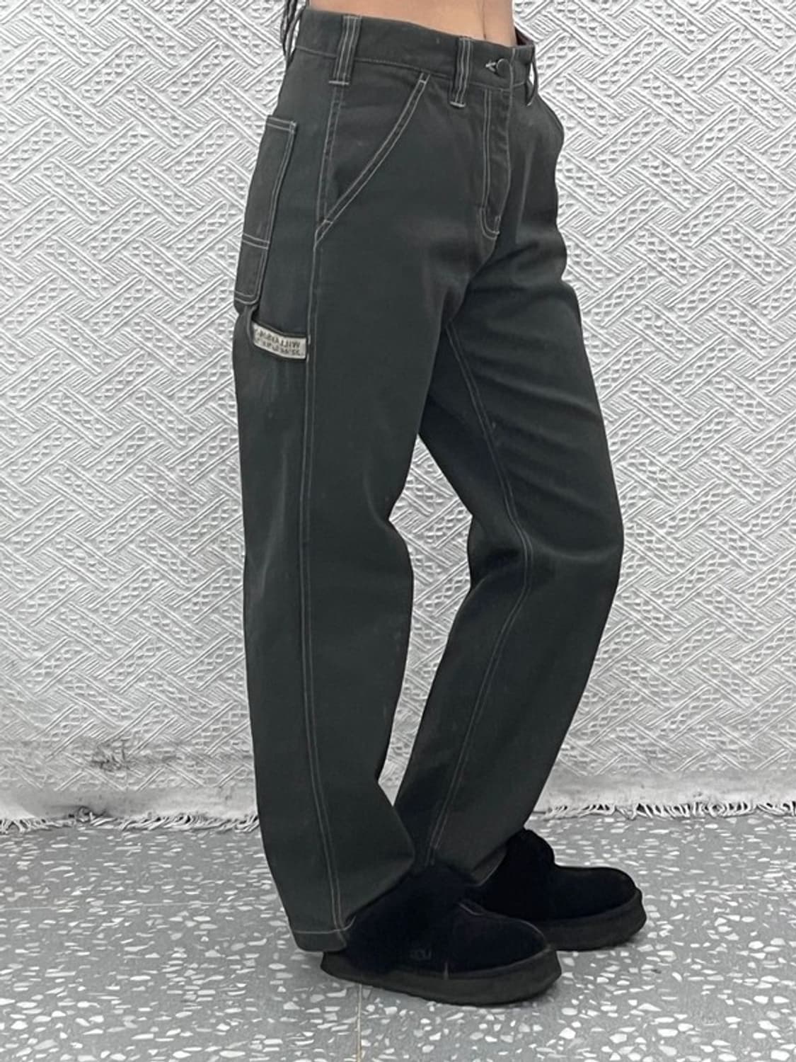 디키즈 빈티지 캔버스 스케치라인 카펜터 팬츠 28인치 C10441 상품이미지2