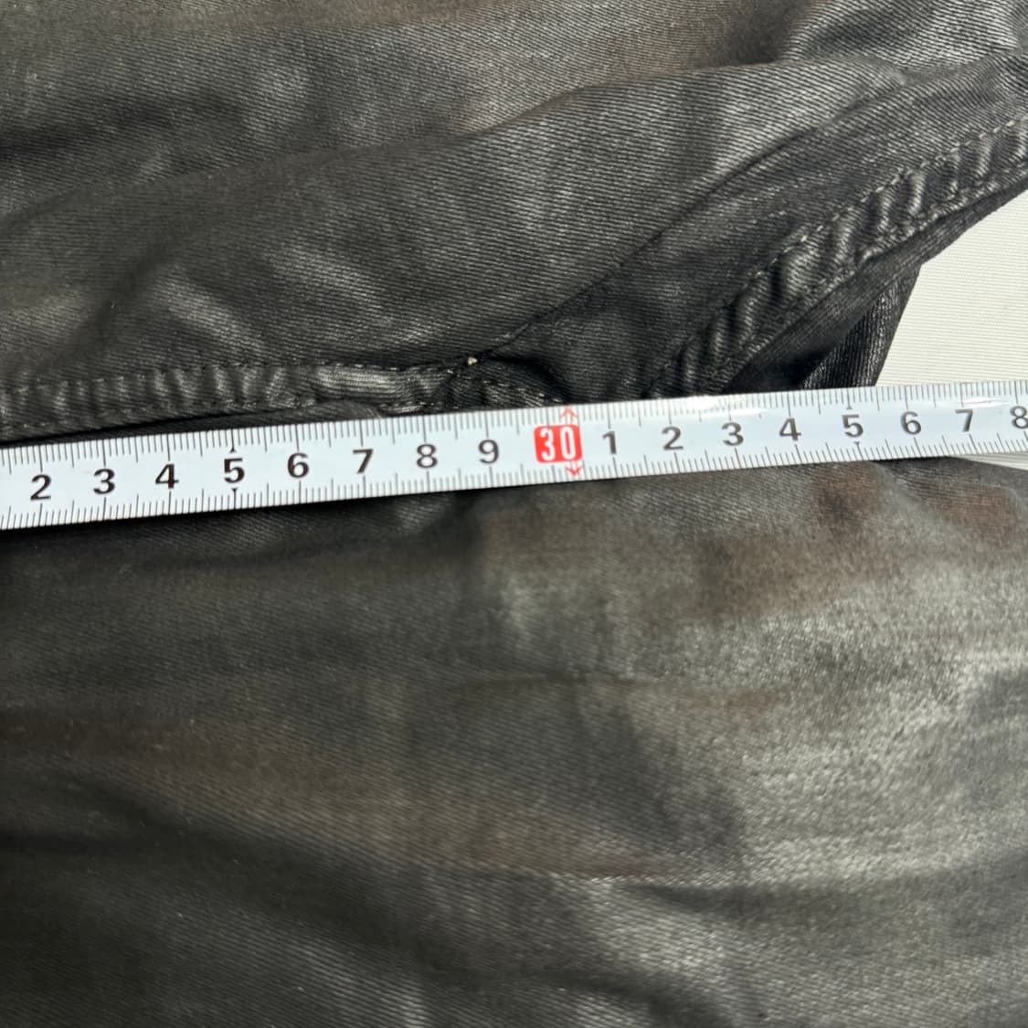 릭오웬스 다크쉐도우 디트로이트 컷 왁스 코팅 진 30 상품이미지5