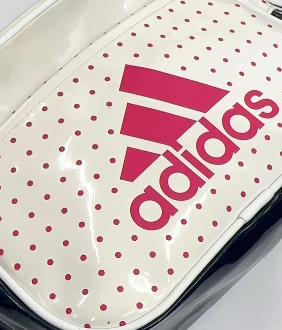 🎀재팬 아디다스 빈티지 y2k 크로스백🎀핑크 도트 데코라 괴짜 가방 상품이미지4