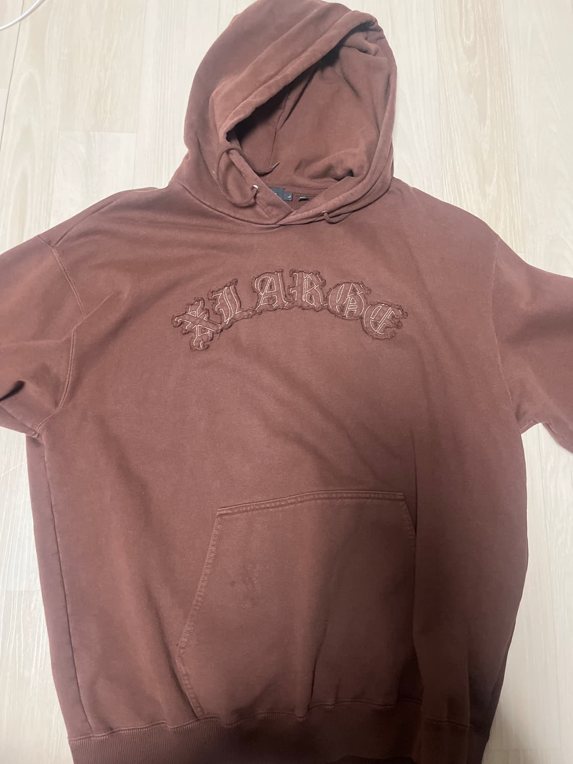 일본 XLARGE 후드 상품이미지1