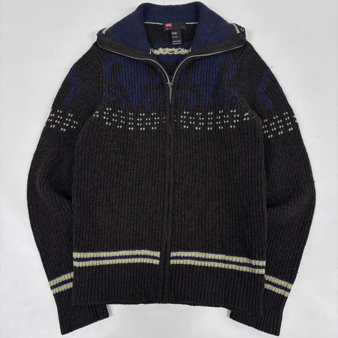 디젤 니트 집업 상품이미지3