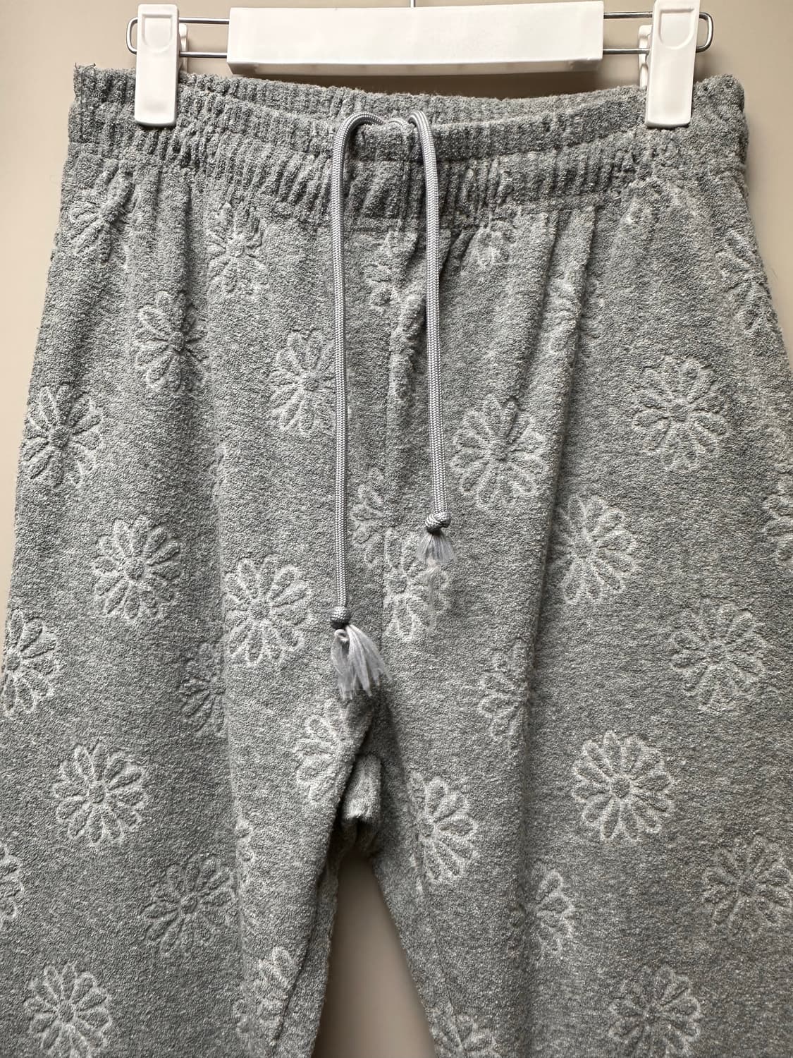 엔조블루스 테리 플라워 밴딩 팬츠 S 상품이미지4