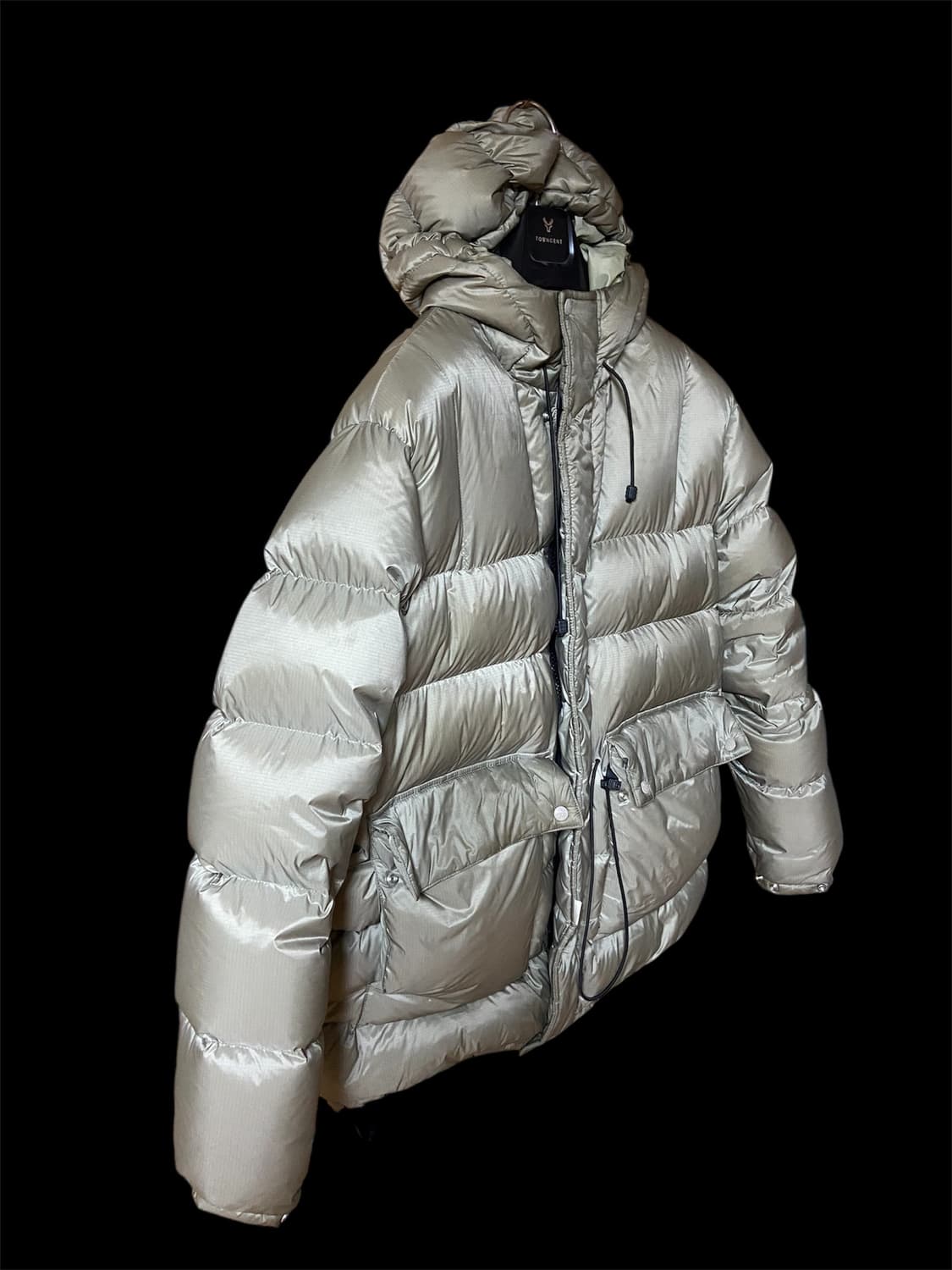 (S) 페치선데이 구스 스톰파카 카키 상품이미지1