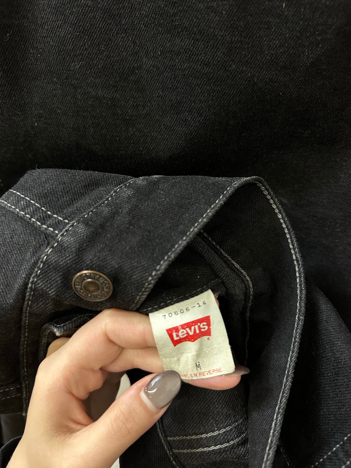 Levi’s 70606 Orange Tab Trucker Jacket 상품이미지6