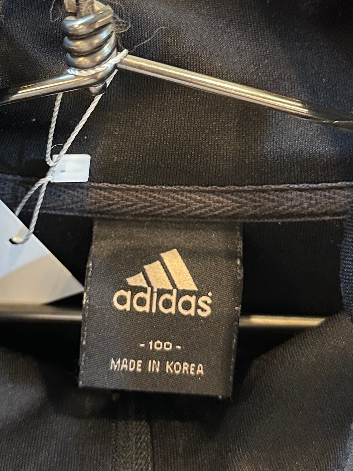 아디다스 블랙골드 자수 삼선 져지 100 상품이미지5