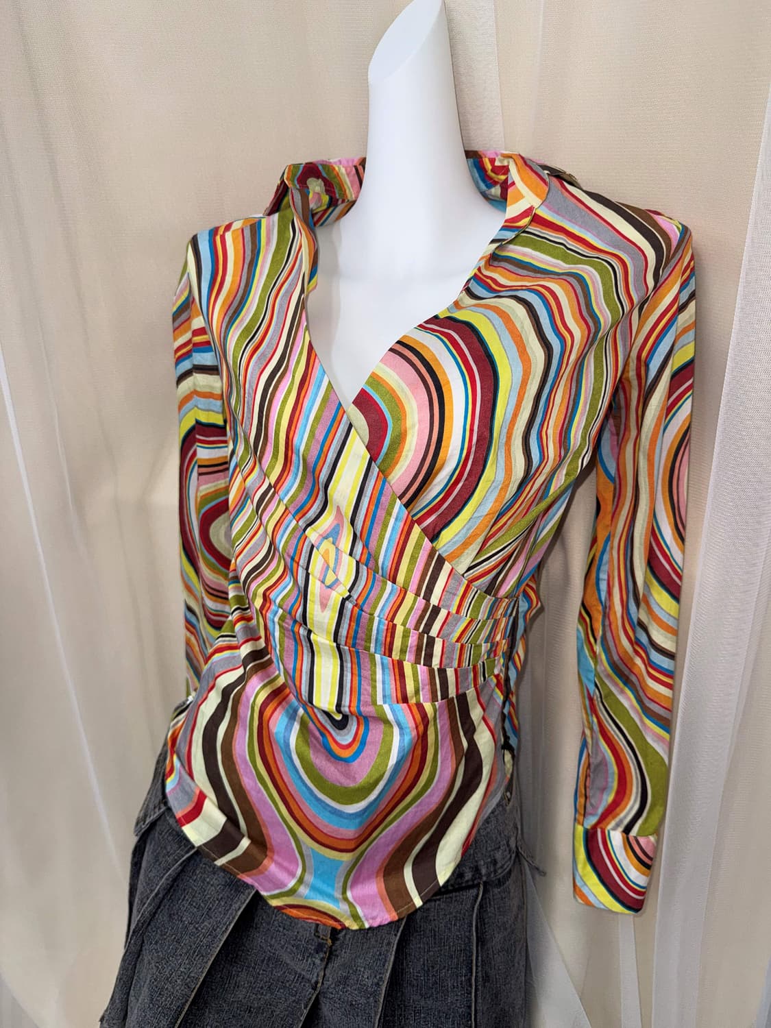  Paul Smith 폴스미스 블랙라벨 멅티 컬러 셔츠 상품이미지1