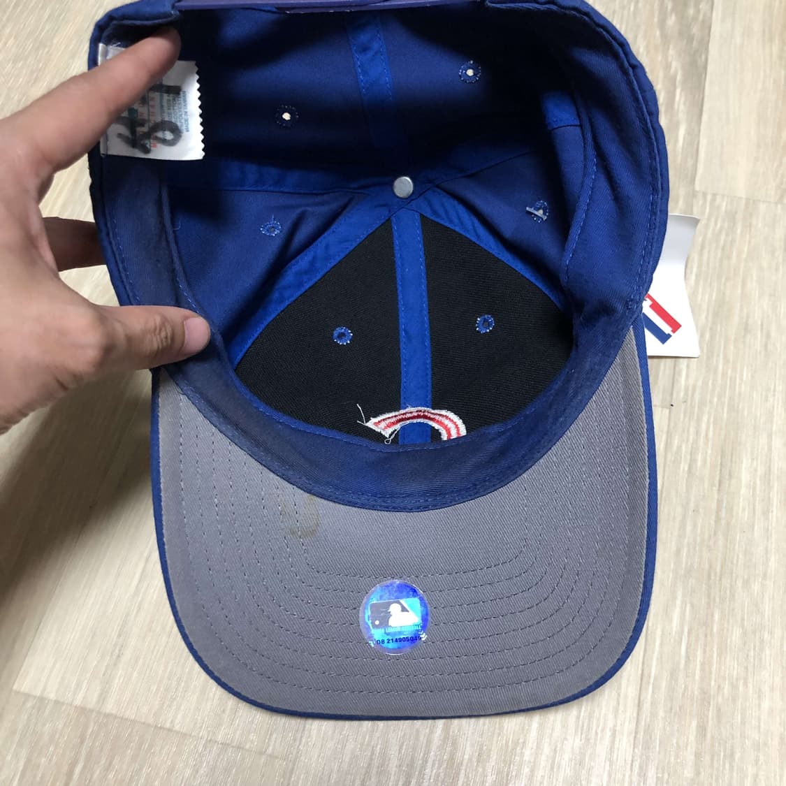(ONE SIZE) 90's 트윈 엔터프라이즈 MLB 시카고 볼캡 스냅백 상품이미지10