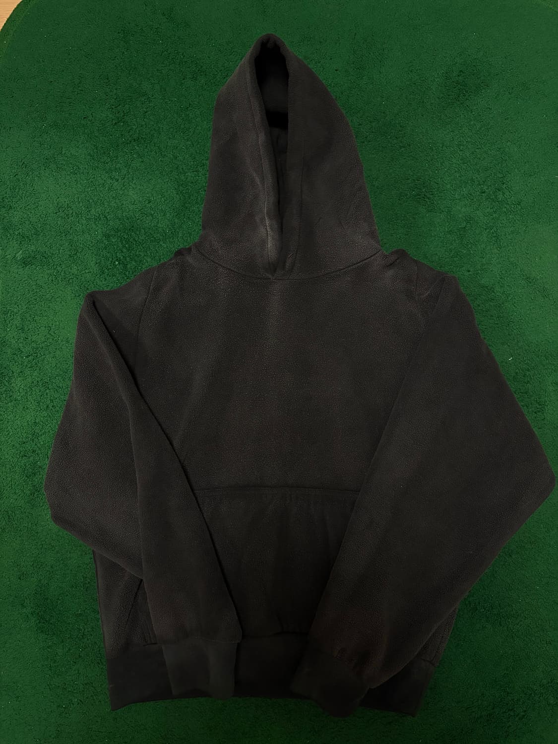 L) 이지 갭 폴라 플리스 레귤러 후디 블랙 상품이미지2