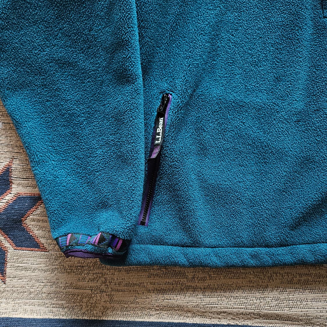 엘엘빈 방풍 폴라텍 플리스 스냅티 상품이미지3