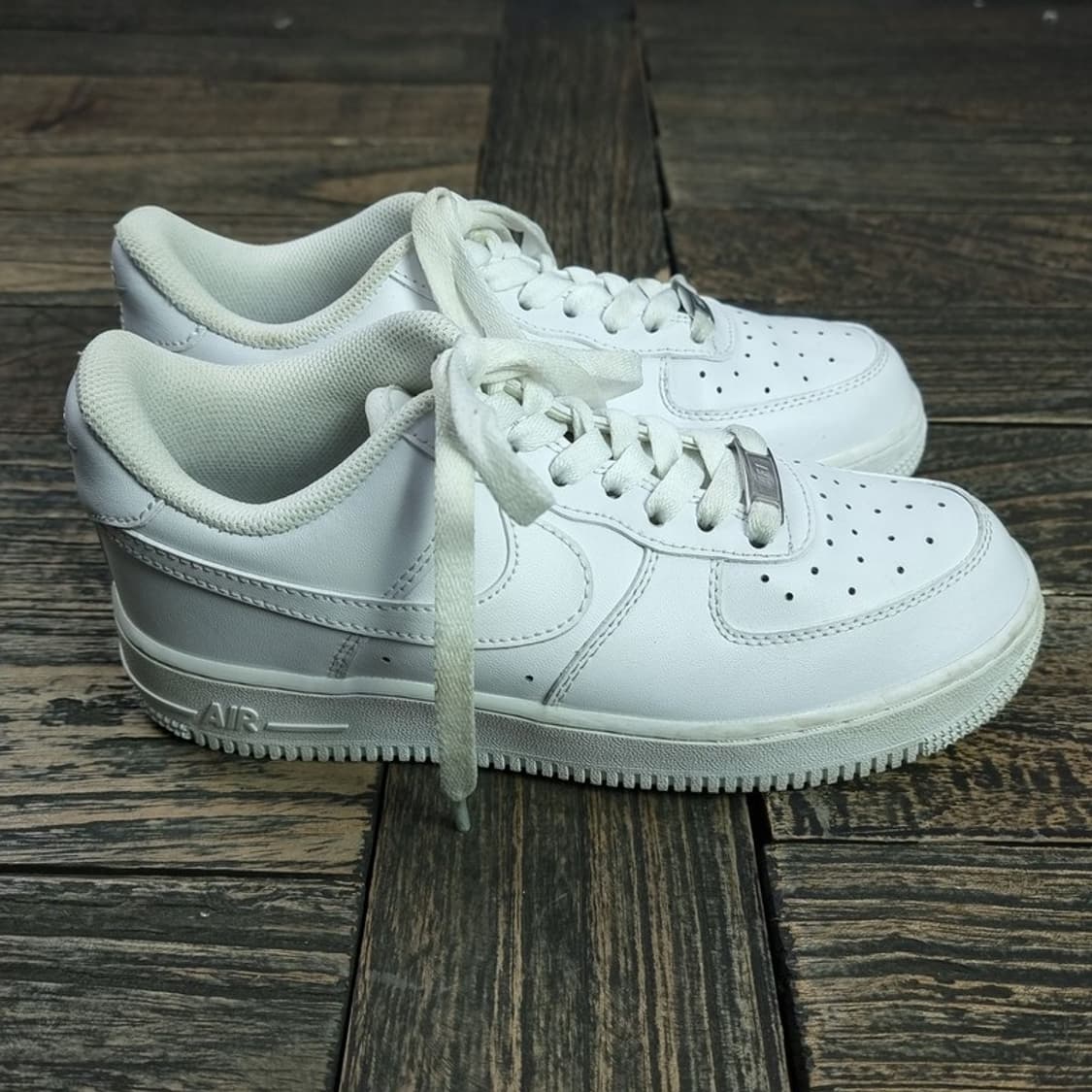 [나이키] 에어포스 1 로우 화이트 올백 M17487 상품이미지3