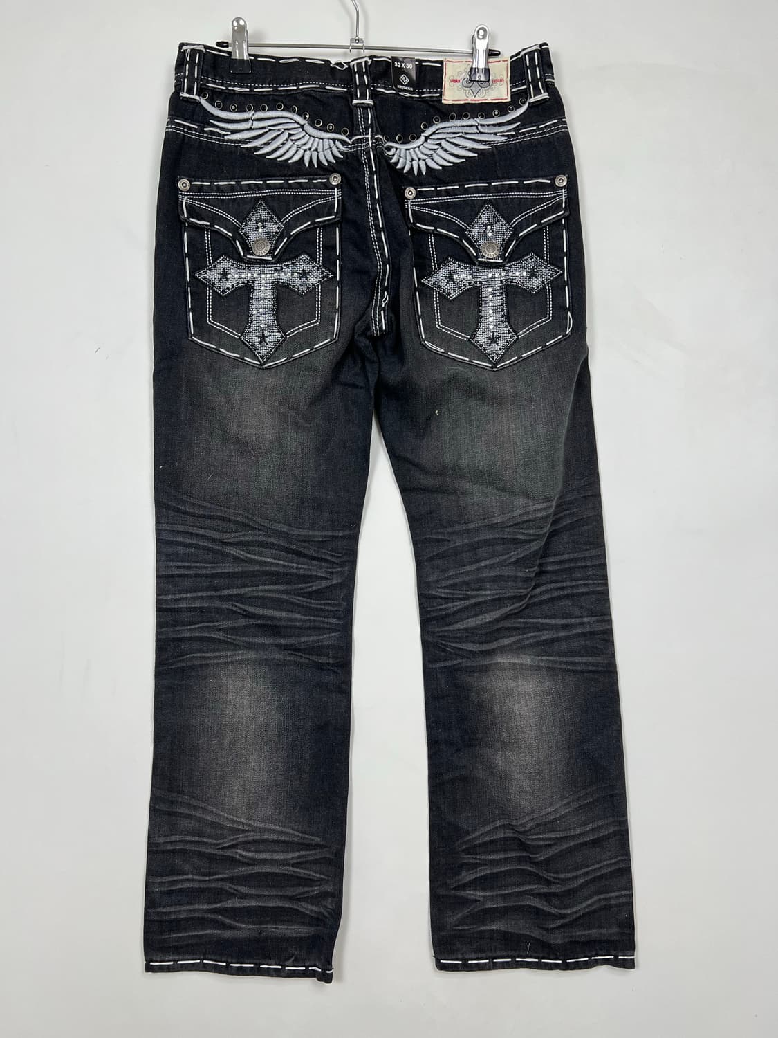 REVE JEANS Y2K 워싱 데님 팬츠 상품이미지1